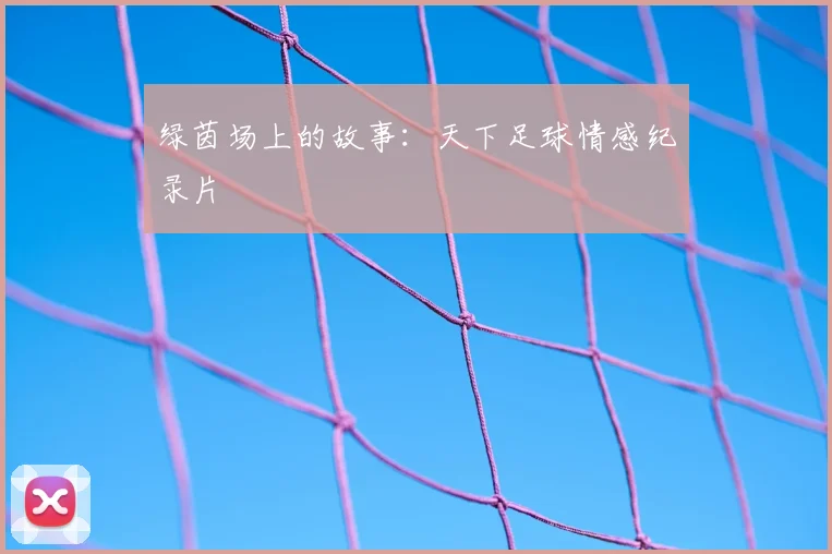 绿茵场上的故事：天下足球情感纪录片